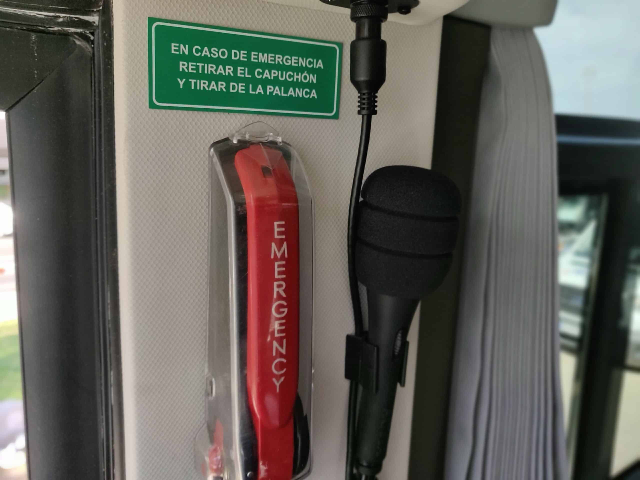 Micrófono de autocares en Castellón